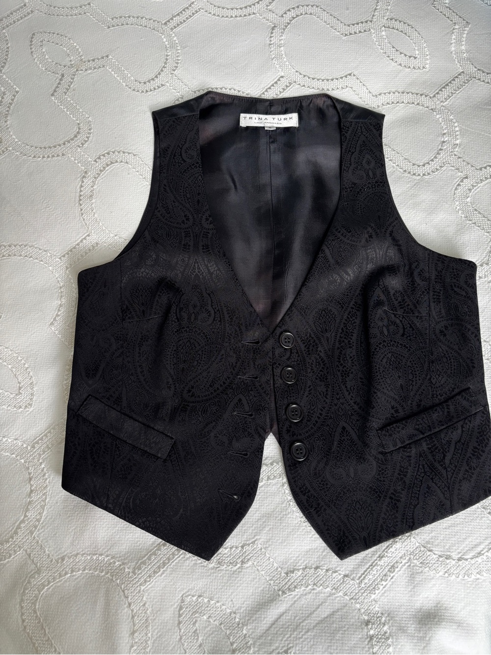 Silk vest